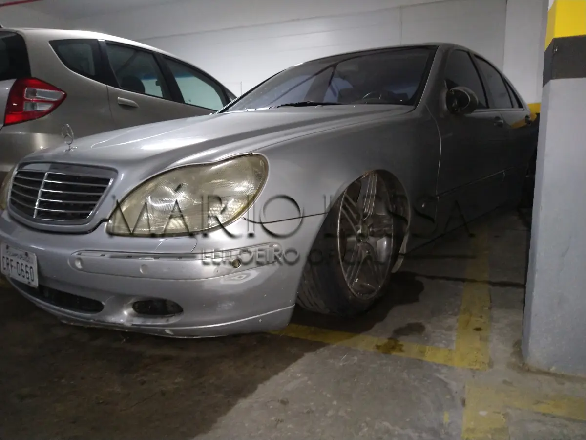 LOTE 02 - MERCEDES S500, ano 1999