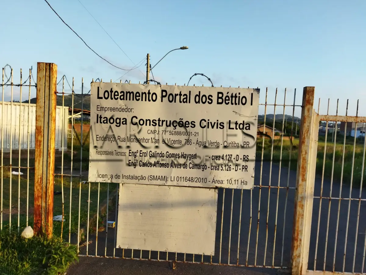 LOTE 002 - Terreno Loteamento Portal dos Bettio I