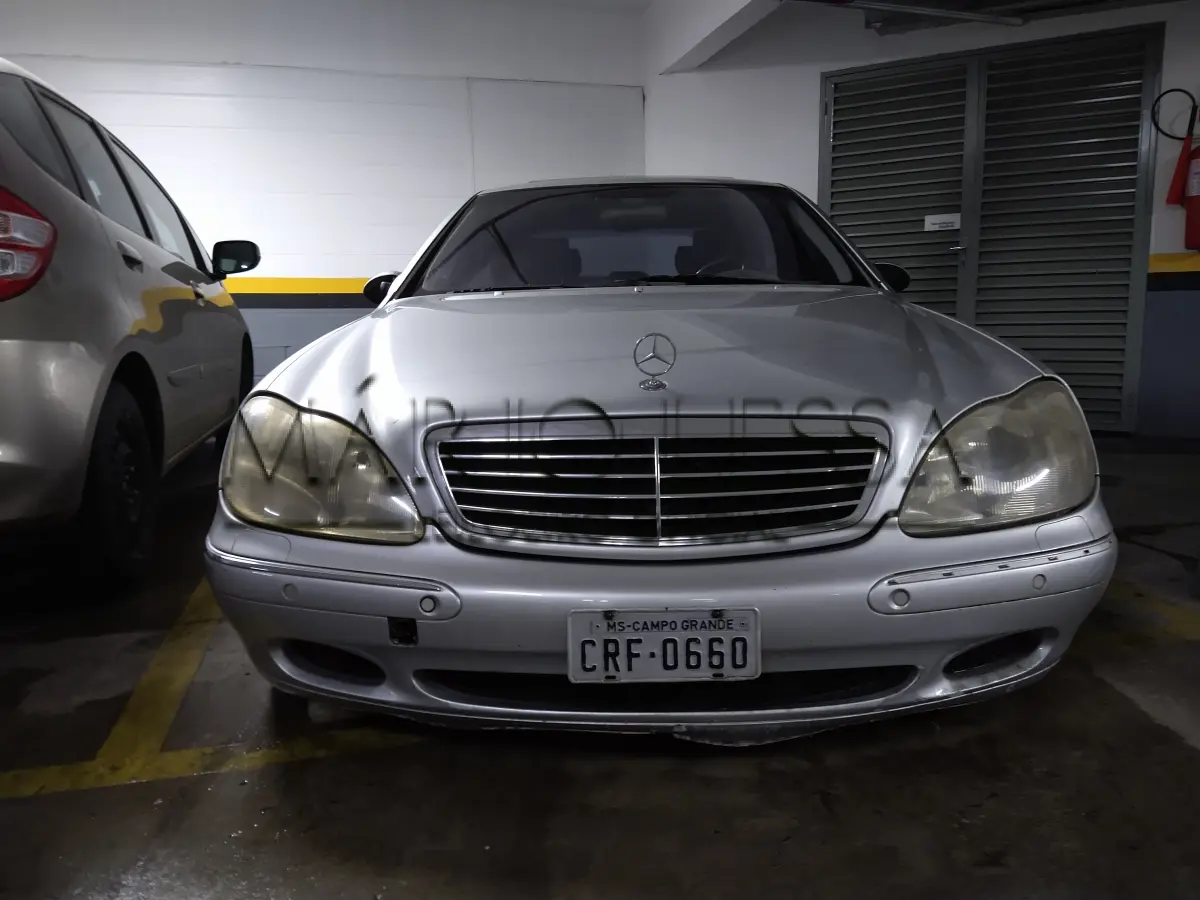 LOTE 02 - MERCEDES S500, ano 1999