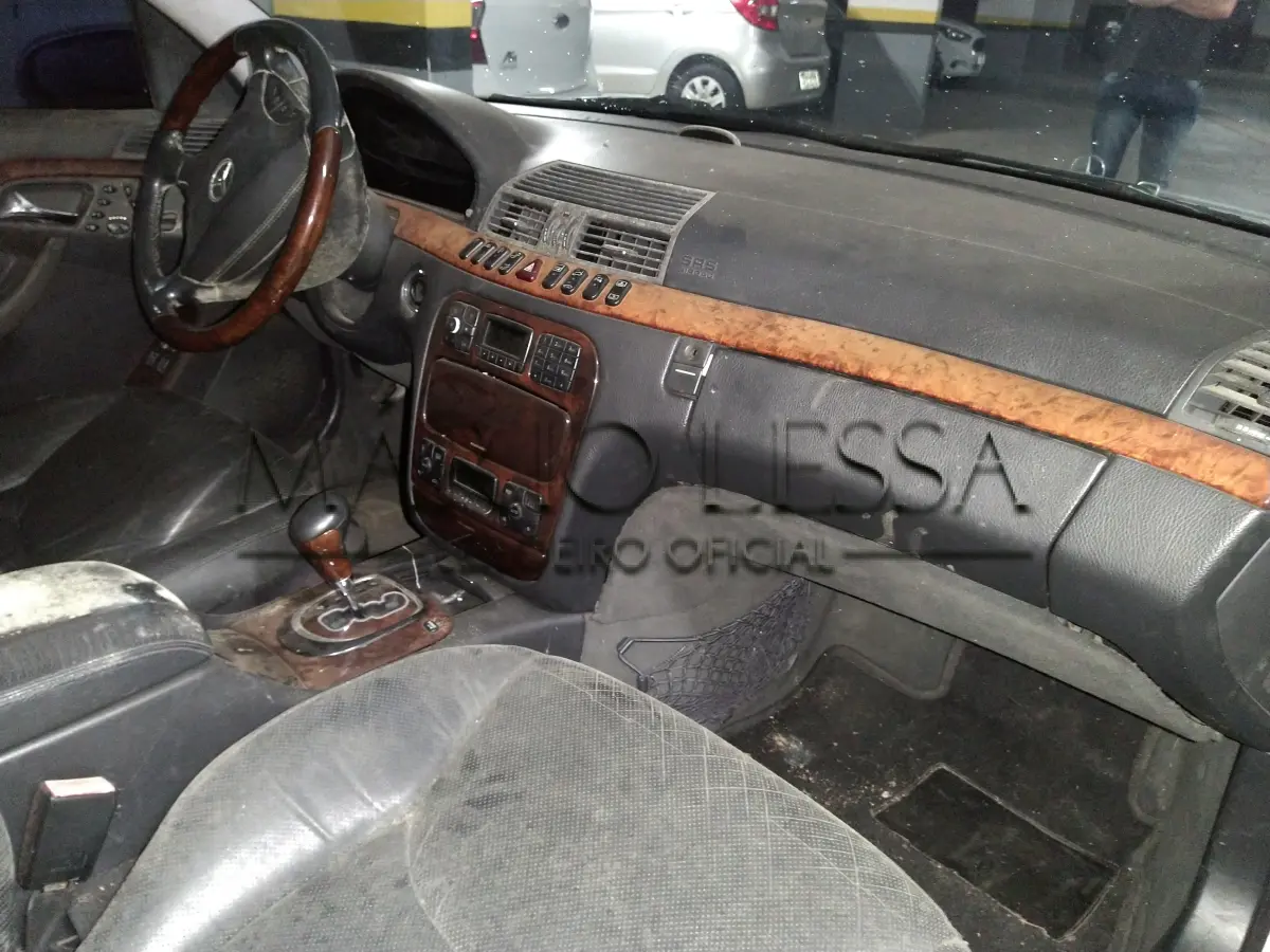 LOTE 02 - MERCEDES S500, ano 1999