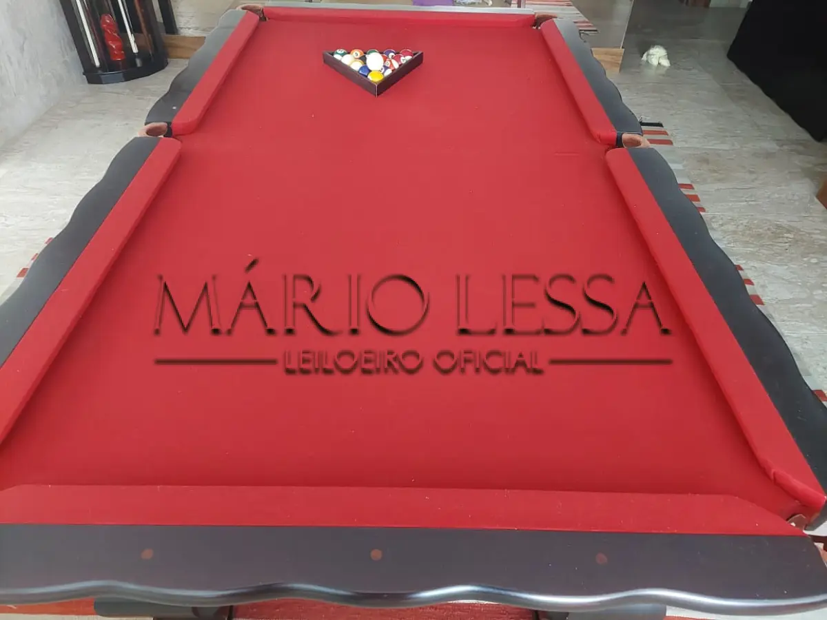 LOTE 001 - Mesa de Snooker