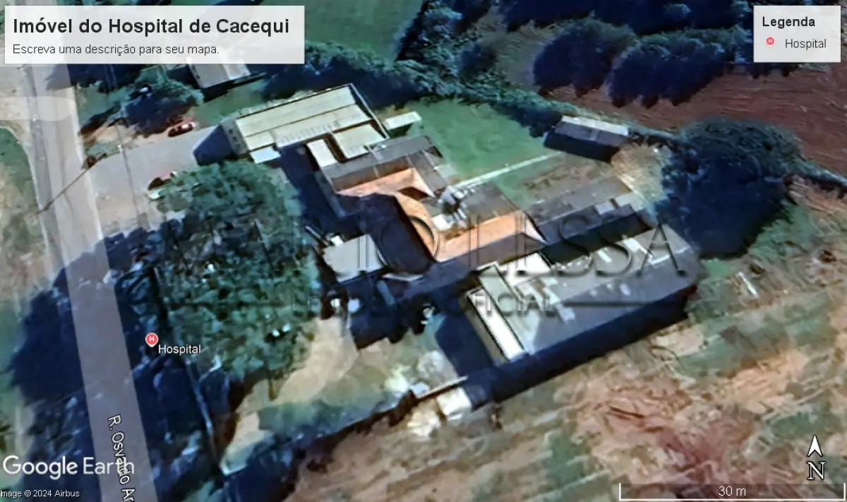 LOTE 002 - Imóvel do hospital de Cacequi-RS