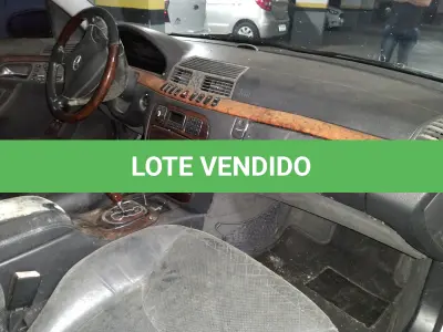LOTE 02 - MERCEDES S500, ano 1999