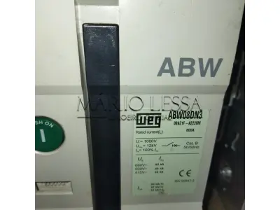 LOTE 004 - Dois disjuntores WEG ABW