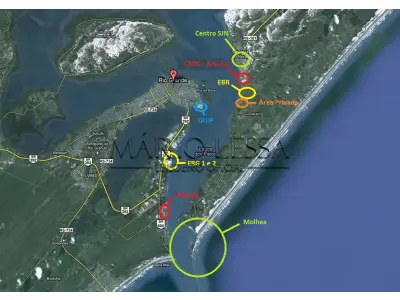 Área para terminal no porto de Rio Grande RS